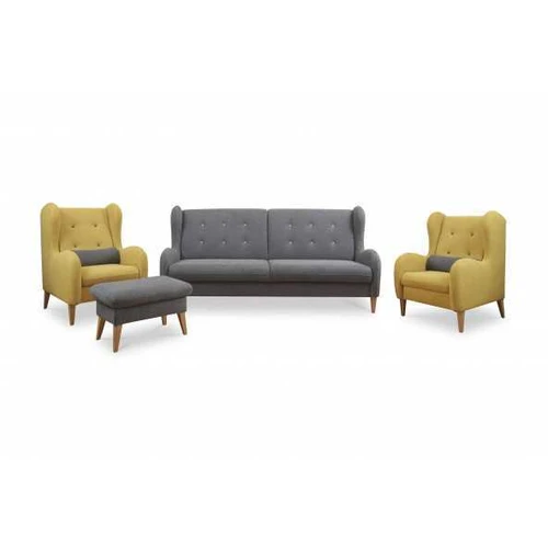 Plati 218 cm sofa lova su patalynės dėže
