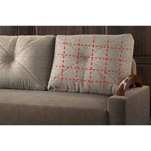 Plati 200 cm sofa-lova su patalynės dėže