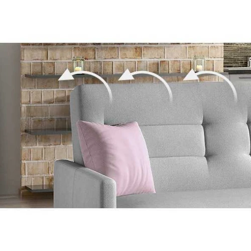 Plati sofa-lova MM 37 su aukštos kokybės medžiagomis ir spalvų pasirinkimu