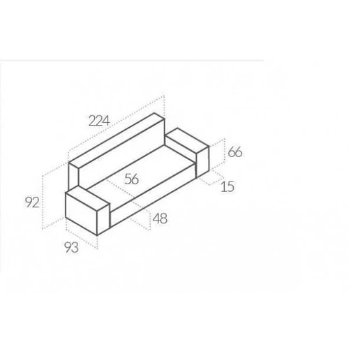 Moderni lova su zigzaginėmis spyruoklėmis ir poliuretanu