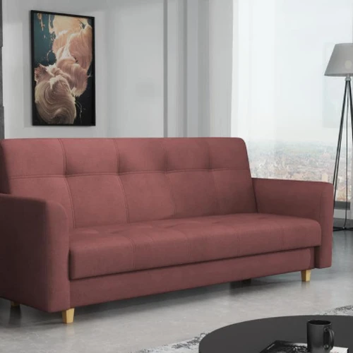Sofa lova SAGA, rožinė