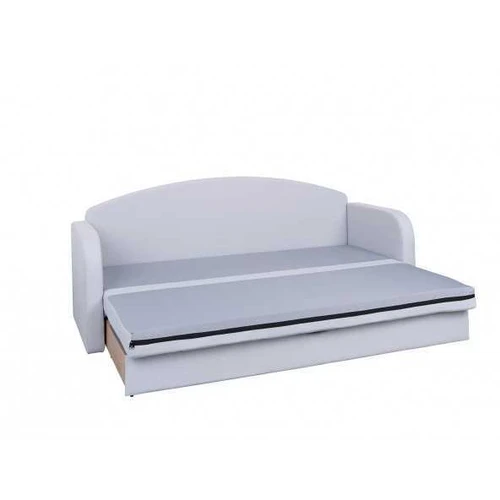 Prabangi medinė lova su Cashmere audiniu ir miego funkcija