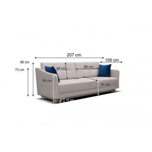 Dviaukštė lova su miego funkcija ir 24 mėn. garantija