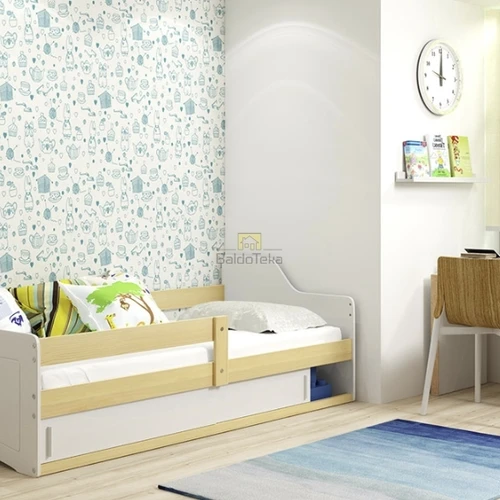 Natūrali pušis ir MDF medžiagos