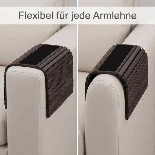 Sofos lentyna Relaxdays Couch Butler, 42 × 1 × 34 cm - Dekoracijos