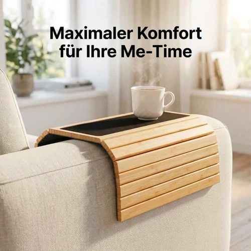 Sofos lentyna Relaxdays Couch Butler, 42 × 1 × 34 cm - Dekoracijos