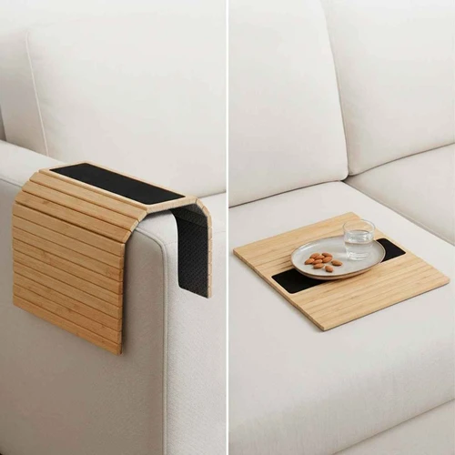 Sofos lentyna Relaxdays Couch Butler, 42 × 1 × 34 cm - Dekoracijos