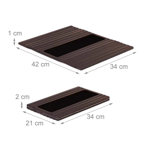 Sofos lentyna Relaxdays Couch Butler, 42 × 1 × 34 cm - Dekoracijos