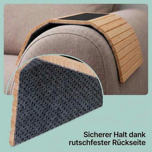 Sofos lentyna Relaxdays Couch Butler, 42 × 1 × 34 cm - Dekoracijos