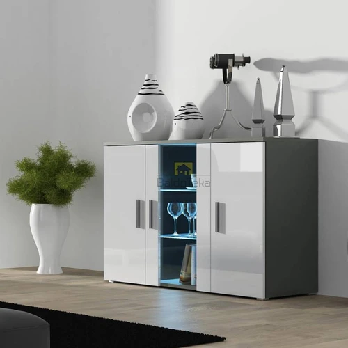 SOHO S7 (pilka/balta) ca komoda