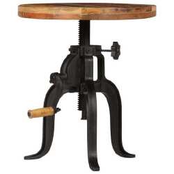 Šoninis staliukas, 45x(45-62)cm, perdirbtos medienos - Šoniniai staliukai