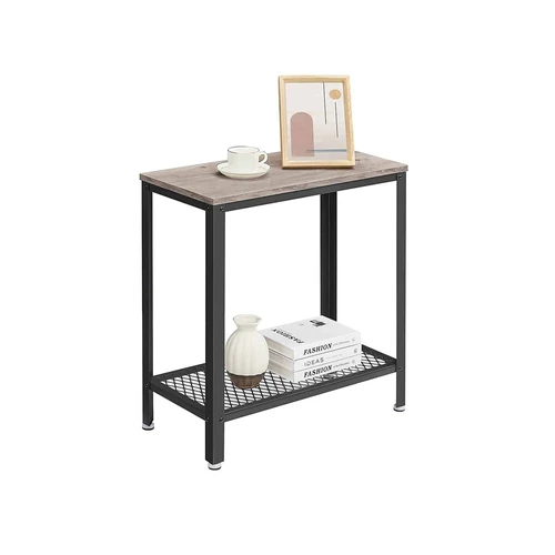 Tvirtas medžio drožlių plokštės staliukas 60x30x60 cm