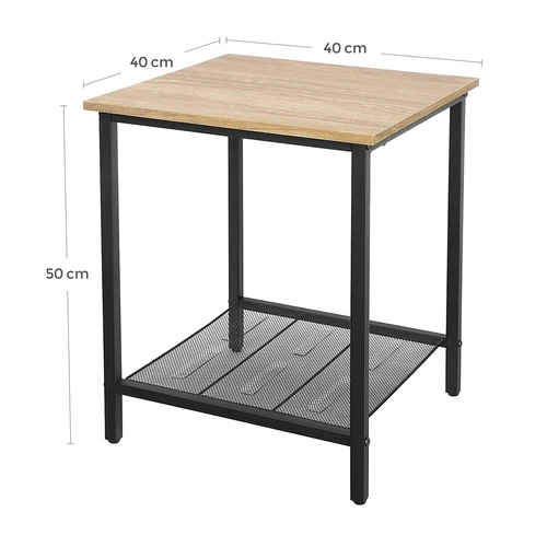 Šoninis staliukas su priedais ir vadovu 5 kalbomis