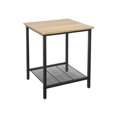 Šoninis staliukas LET176B01, juodos spalvos