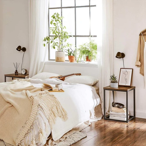 Tvirtas šoninis staliukas su 20 kg apkrovos talpa