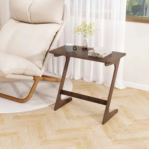 Šoninis staliukas, Z formos, 74,93 × 40,64 × 69,85 cm - Šoniniai staliukai