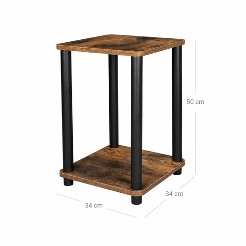 VASAGLE šoniniai staliukai su vadovu