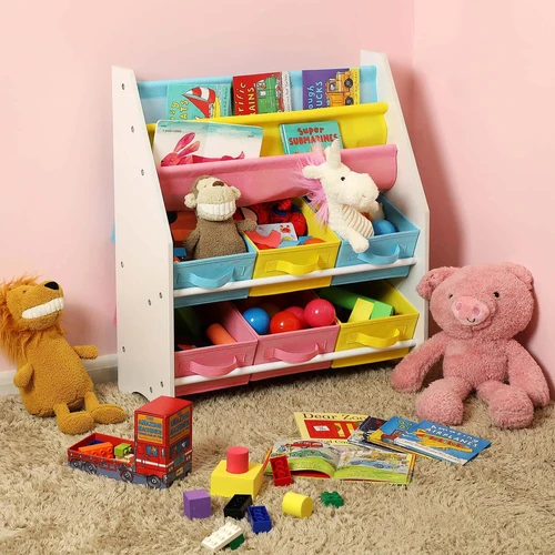 Patvari SONGMICS lentyna su užapvalintais kampais