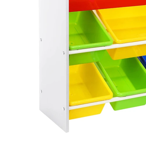 Spalvotos dėžutės vaikų žaislų laikymui