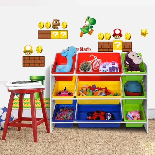 Tvarkinga vaikų kambario organizavimo sistema