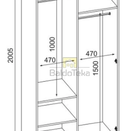 Kokybiška LMDP spinta – 18 mm storis, balta matinė spalva