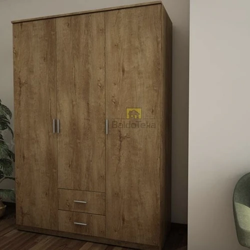 Praktiška spinta 150x210x56 cm, 18 mm LMDP, spalva pagal pageidavimą