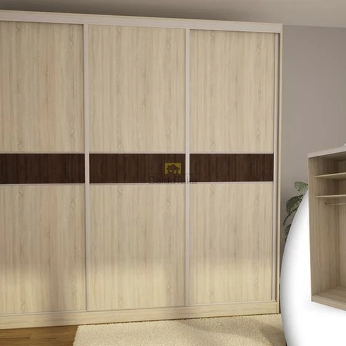 Moderni 240 cm spinta su LMDP plokštėmis