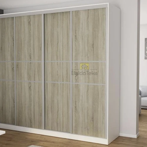 Didelės talpos spinta su reguliuojama spalva