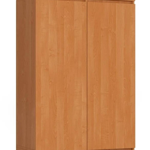 Spinta AKORD S90, su antstatu, 2 durimis ir 2 stalčiais, rudos spalvos, 90 × 234 × 51 cm