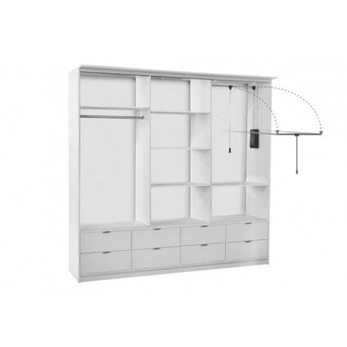 Stilinga spinta AS 028-200 su artisan korpusu ir pasirinktinais fasadų spalvomis