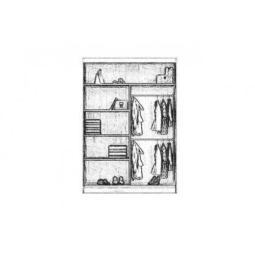 Plati spinta 120 cm su veidrodžiu arba dažytu fasadu