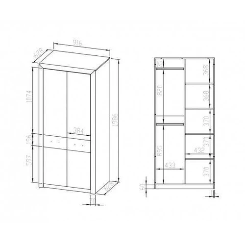 Laminuotos spintos su ABS kraštų apvadais