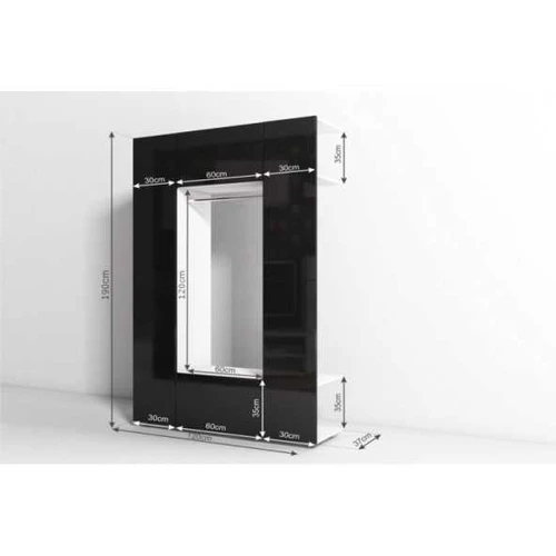 Erdvi 120 cm spinta su moderniu dizainu