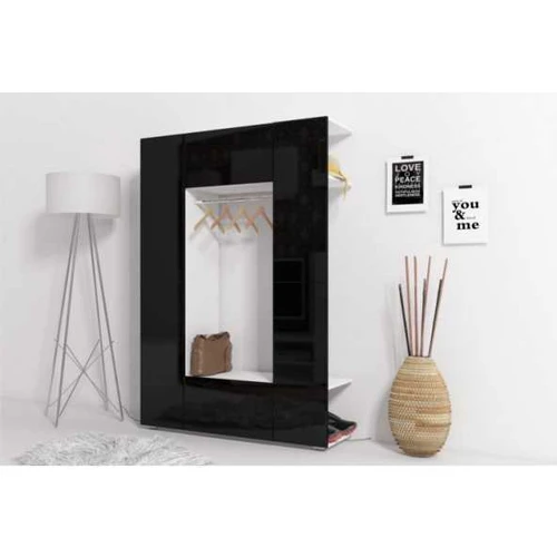 Spinta CUBE pilka + juoda blizgi