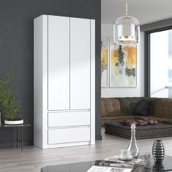 Ergonominė 180 cm spinta su ritininiais kreiptuvais