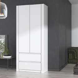 Laminuota spinta 90x55x180 cm su saugiu atidarymu