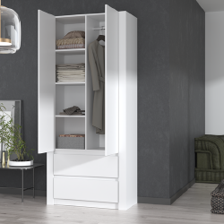 Stilinga spinta su mechaniškai atspariais ABS kraštais