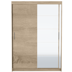 Spinta Faro, 150 cm, ąžuolo spalvos