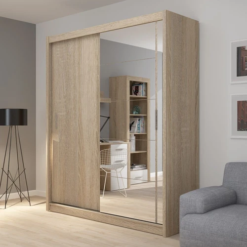 Spinta su ABS kraštų apdaila ir plastikinėmis rankenėlėmis