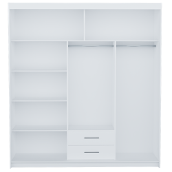 Moderni spinta su veidrodžiu, ABS kraštų apdaila