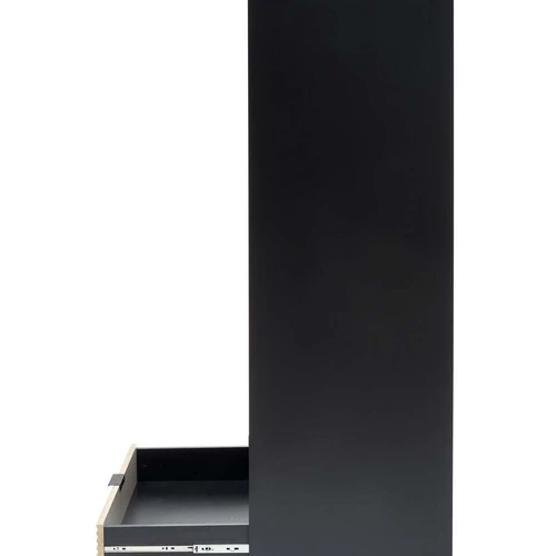 Moderni spinta 80x53x205 cm su MDF ir plieno apdaila