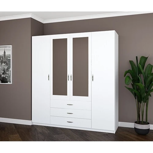 Plati spinta 196 cm su veidrodžiais