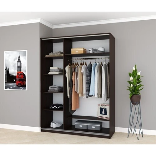 Spinta KOMFORT su slankiojančiu mechanizmu ir veidrodžiu – 165x60x220 cm