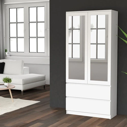 Tvarkinga spinta su 4 lentynomis ir pakaba