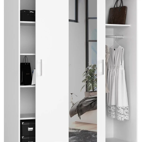 Dviejų durų spinta 150 cm – minimalizmas ir praktiškumas