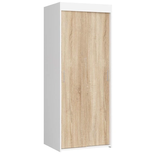 Spinta NORE 2D, baltos/ąžuolo spalvos