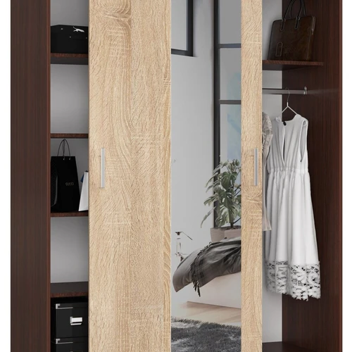 Tamsiai ruda / sonoma spalvų derinys