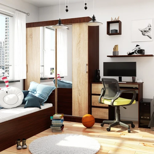 Patvari spinta su 85 cm drabužių erdve