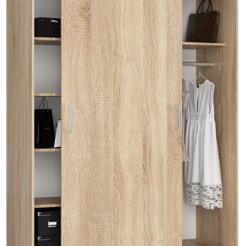 Sonoma ąžuolo spalvos minimalistiniam interjerui