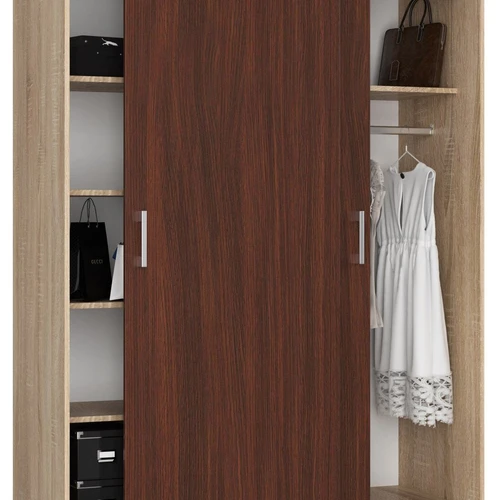 Erdvi ir funkcionali drabužių spinta 2 žmonėms